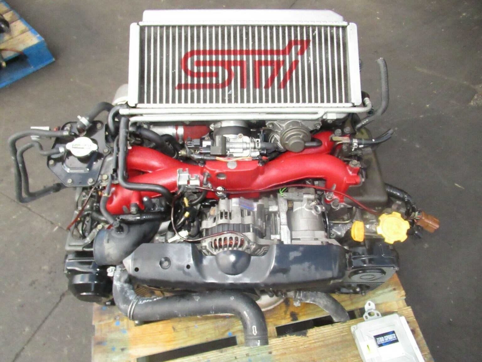 JDM Subaru Impreza WRX STi V7 EJ207 2.0L Turbo Engine Intercooler Zero ...